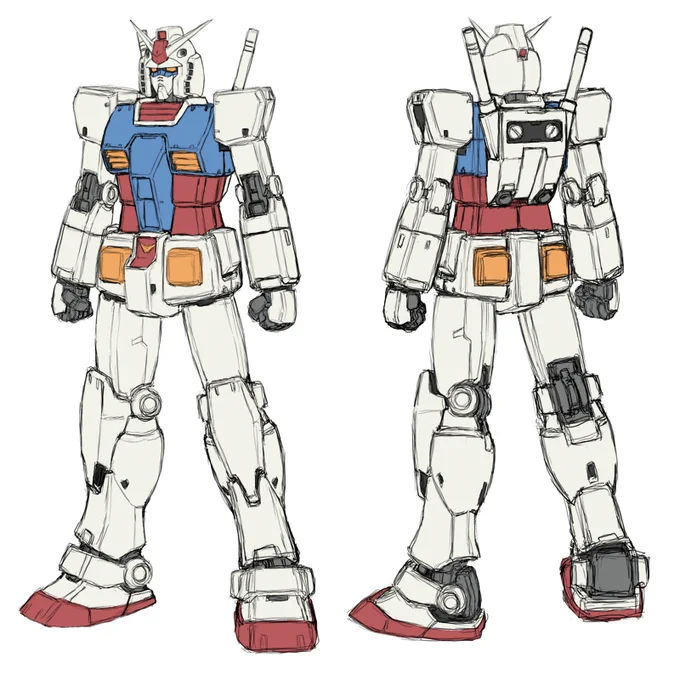 78-2仕様デモカラー1〜3号機。 
