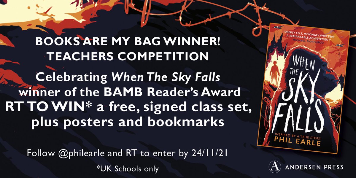 COMPETITION TIME- To celebrate meeting Claudia, the lovely, generous folk of <a href="/AndersenPress/">Andersen Press</a> and me would like to offer the following SPECIAL prize.
Just follow the details below.🔽🔽🔽 good luck!