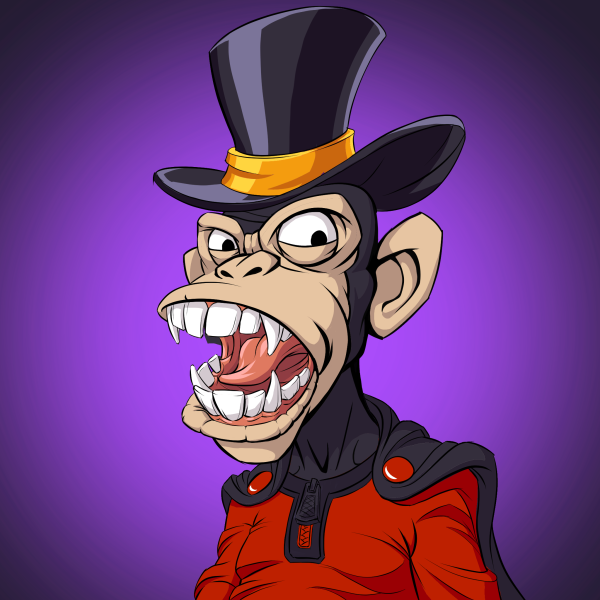 YamaC6688's tweet photo. What do you think of a Dracula Ape coming to town~!! 

@MadApeNFT 
@ethereum 

#NFTCommunity #Ethereum #NFTs https://t.co/01JeHnvmuS