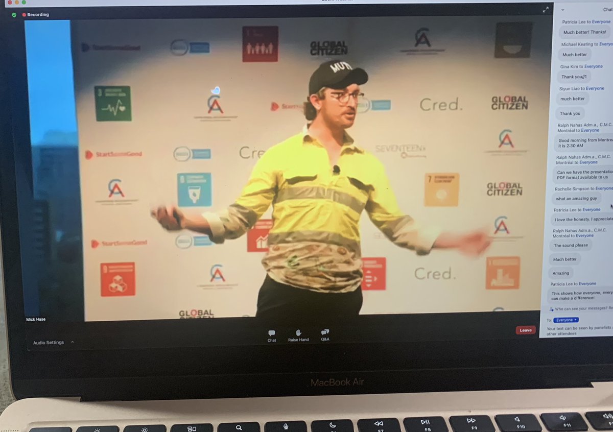 “Let’s see what happens”
Thank you, <a href="/trademutt/">TradeMutt</a> , for taking this attitude and diving into the crazy world of social enterprise - what an incredible impact you’re making!

Stoked to be tuning into SEVENTEENx Summit via Zoom tonight to hear impact in action!