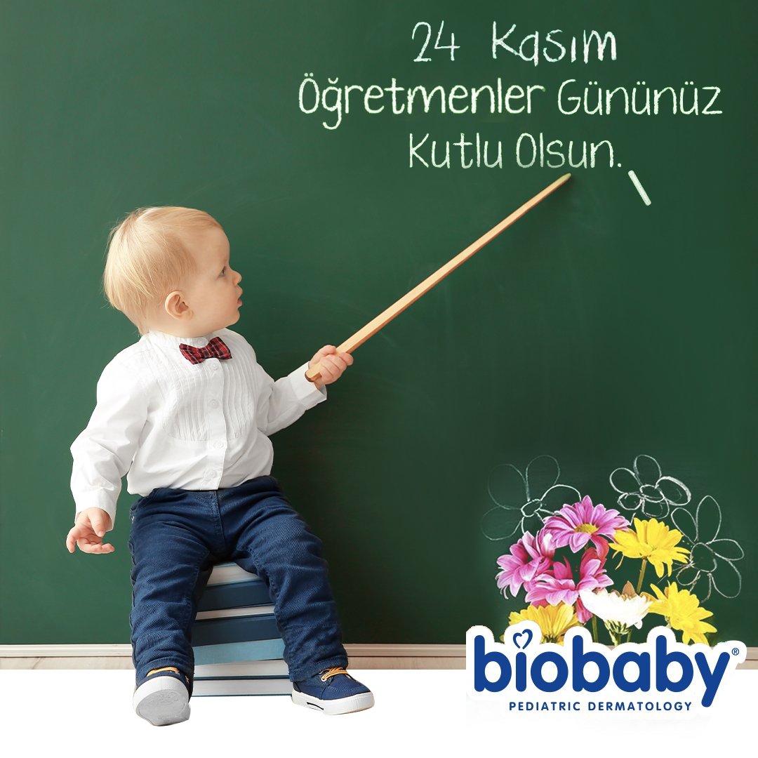 BioBabyTR's tweet photo. Tüm öğretmenlerimizin Öğretmenler Gününü kutlarız. 🥰

#Biobaby #24Kasım #ÖğretmenlerGünü #Biota https://t.co/pTPZ9Zi97k