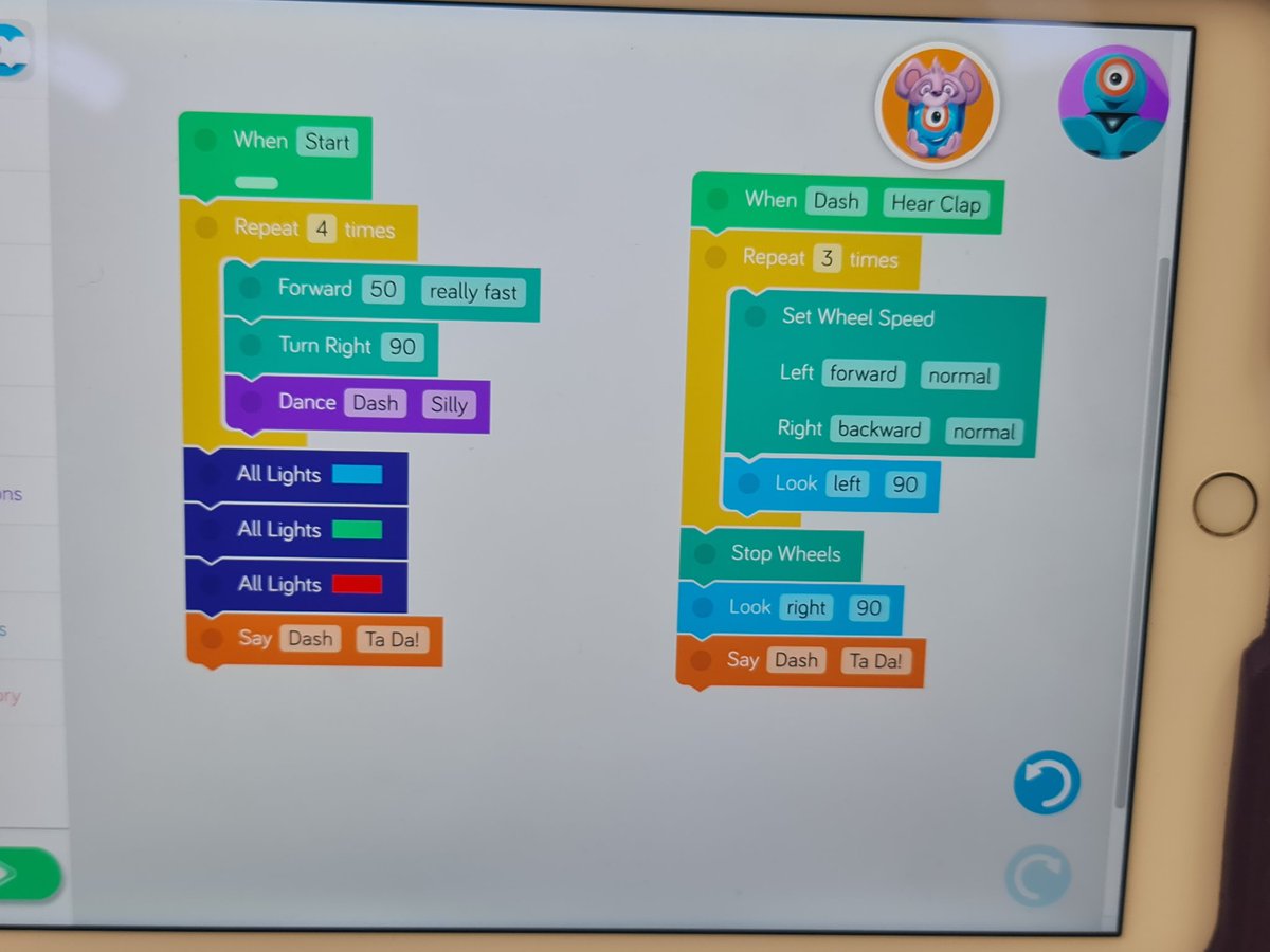 HelenKardia's tweet image. No Christmas concert this year because of #COVID19? @plcsydney Sydney have it sorted with a robot Christmas concert @WonderWorkshop #dashdot #girlslovecode #botxmasconcert Yr 2 coding bots to dance using loops today @cserAdelaide @AISNSWPrimary @GirlsWhoCode