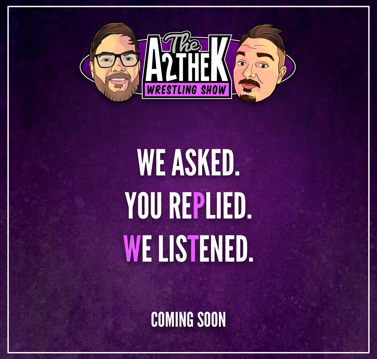 A2theKWrestling's tweet photo. π PWTeaser...
.
#a2thek #a2thekwrestlingshow #a2thekwrestling #thea2thekwrestlingshow #prowrestling #comingsoon #teaser #pwt #allwillberevealed https://t.co/GdwDzsf1SH