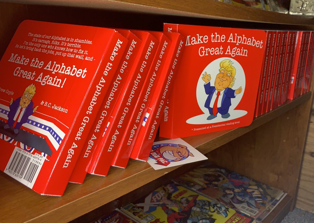 MakeABCsGreat's tweet photo. @SenatorBigBird Perhaps you’d like my ABC book. “Make the Alphabet Great Again”.
Let me know if you’d like a freebie🙂 https://t.co/A1dOVDU1hc