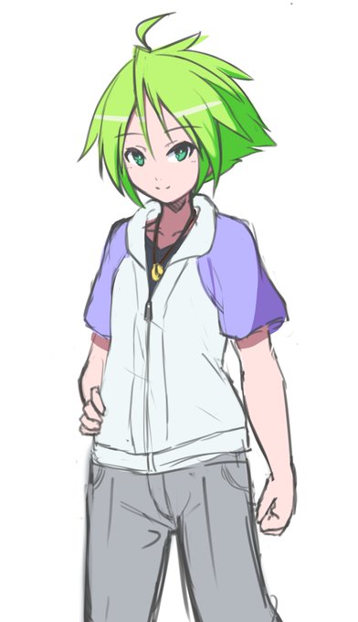 これはTRPGで使った主人公くんと、続編で登場予定の前作主人公くん!(こういうやつすき) 