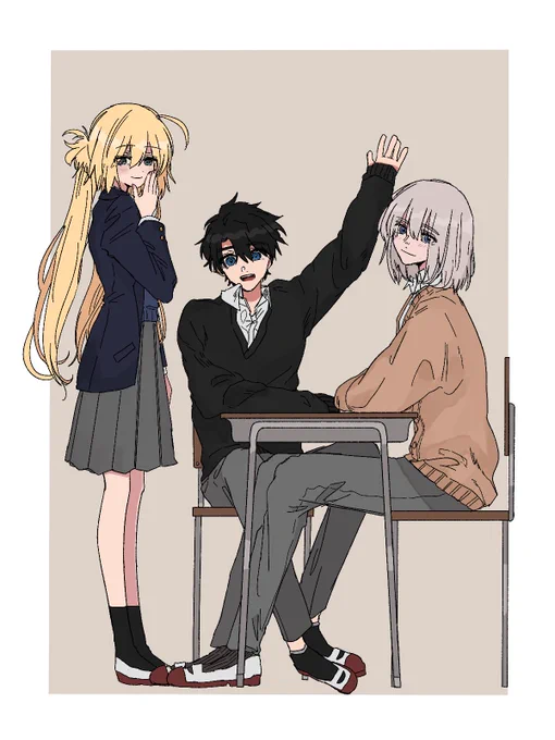 躍動トリオ(学パロ)

←同級生が通った時 通り過ぎた時→ 