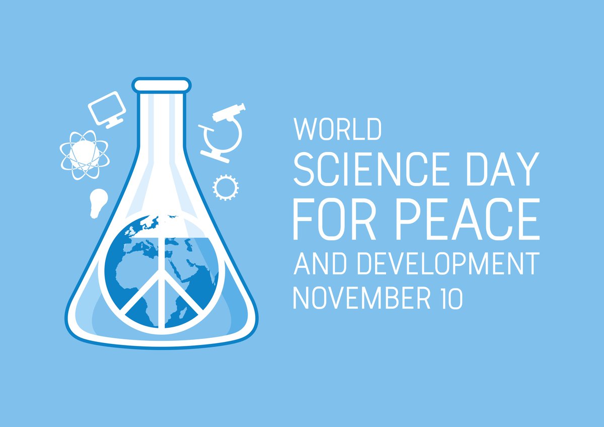 On #ScienceDay, we celebrate the role of science in contributing to a more peaceful and sustainable world. By highlighting the solutions provided by science and technology, we can help Organisations and individuals address the most pressing global challenges.