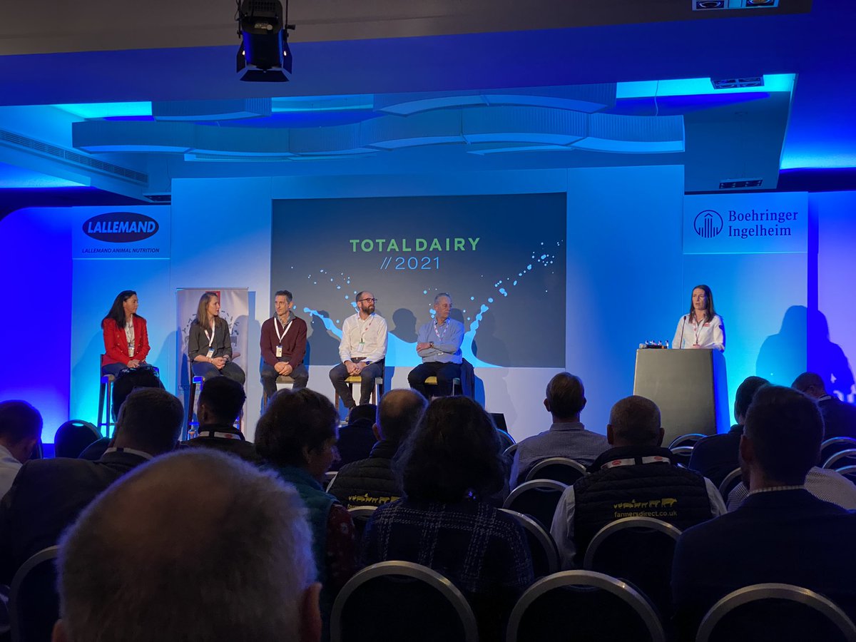 Great way to kick off #totaldairy with a panel discussion around resilient dairy production.