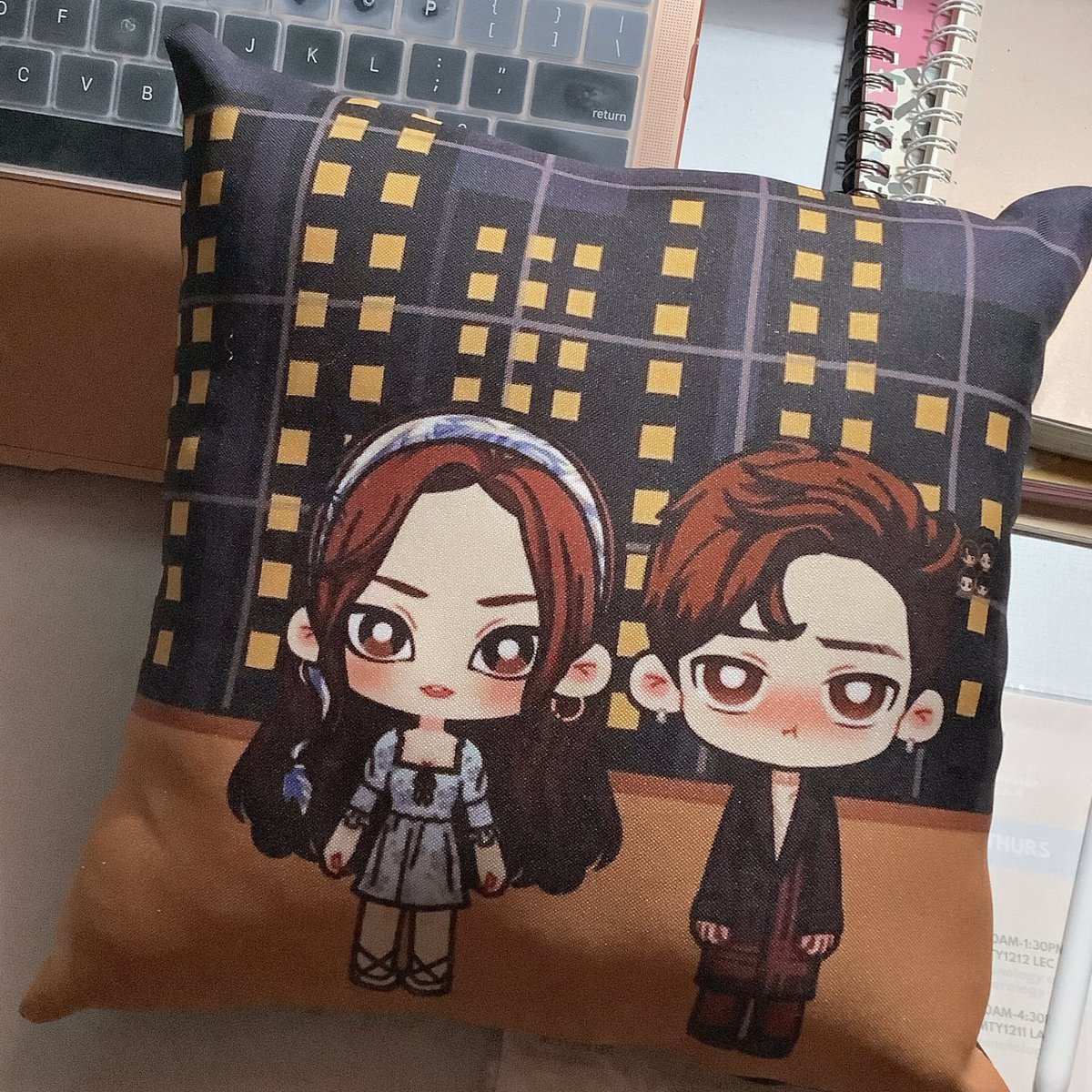 1st photo: LED light kapag dark ang room

2nd photo: freebie pillow 

ALL from <a href="/MGmerchshoppe/">MG Shoppe</a> thank you po!! :))