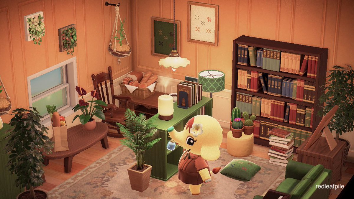 redleafpile's tweet photo. Eloise’s relaxing reading room📚🌼🥖🪴

#ACNH #AnimalCrossing #AnimalCrossingNewHorizons #ACNHDesignsどうぶつの森 https://t.co/LCnW5BQTjH