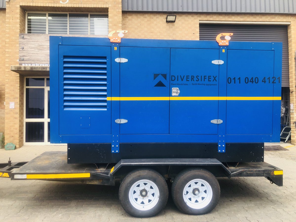 Is load shedding preventing your business from carrying out its operations?

Don’t let <a href="/Eskom_SA/">Eskom Hld SOC Ltd</a> take the Power from you! 

150KVA with ATS available for rental.

Daily, Weekly &amp; Monthly Rental rates available. 
#Loadshedding sales@diversifexx.co.za 
WhatsApp us on 061 107 0804