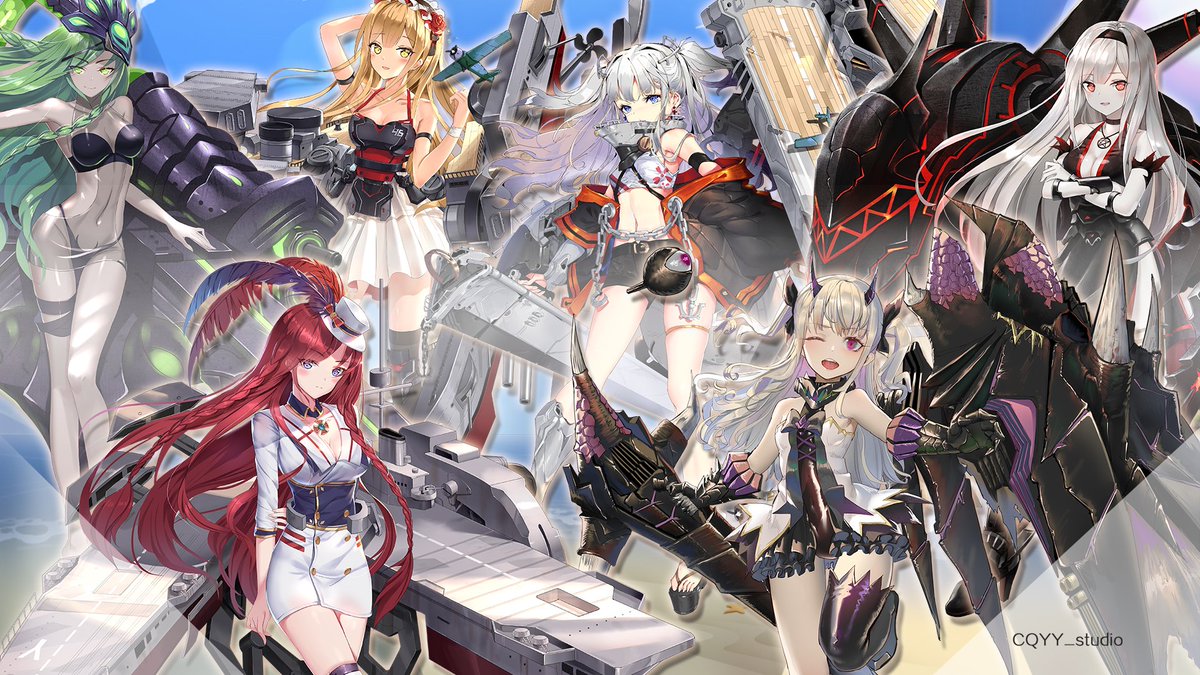 イラスト及びモデル素材配布第三十弾！！今回のメンバーはイラストリアス、メリーランドと龍驤の3人です！（商用利用は禁止です）（スキンモデルはデフォルトモデルと合わせて使用してください）

配布先：drive.google.com/drive/folders/…