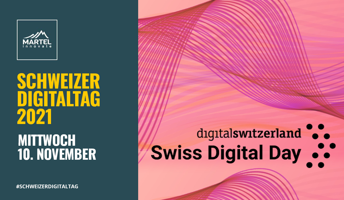 Habt einen tollen #SwissDigitalDay 🎉 🌐
Ob lokal, in der ganzen 🇨🇭 oder online, über 150 Events feiern heute alle Facetten der Digitalisierung.

Welche digitale Zukunft wünscht ihr euch? Diskutiert mit für die Schweiz von morgen: digitalday.swiss