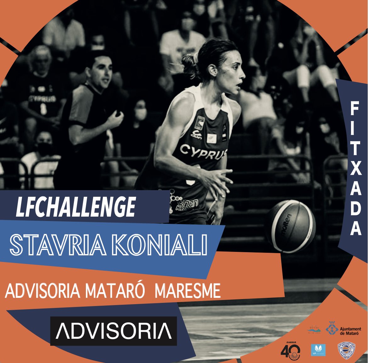 cbboetmaresme's tweet photo. 🔝 Stavria Koniali ficha por el 𝗔𝗗𝗩𝗜𝗦𝗢𝗥𝗜𝗔 𝗠𝗔𝗧𝗔𝗥𝗢 𝗠𝗔𝗥𝗘𝗦𝗠𝗘, para reforzar el equipo y formar parte del equipo a #LFChallenge #temp21/22 

🔥@stavria_koniali Base-Escolta con carácter y talento para llenar las gradas del Eusebi Millán. 
#vivimelbàsquetjunts https://t.co/8mlcifEifn