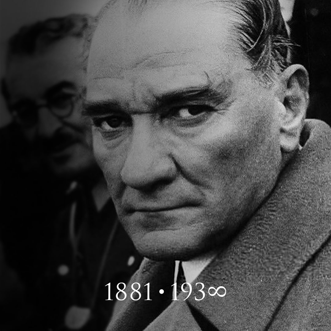 Saygı ve özlemle anıyoruz.

We remember with respect and longing.

#Atatürk