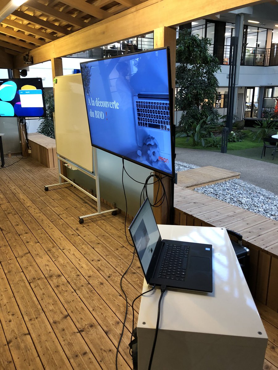 GElhaimer's tweet photo. C’est parti pour une nouvelle journée de formation sur le BDD ! https://t.co/l1k3RpG6B5
