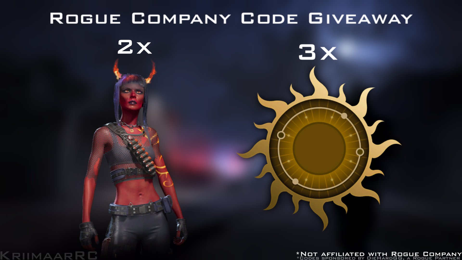 Kriimaar  Rogue Company News & Leaks on X: Code Giveaway