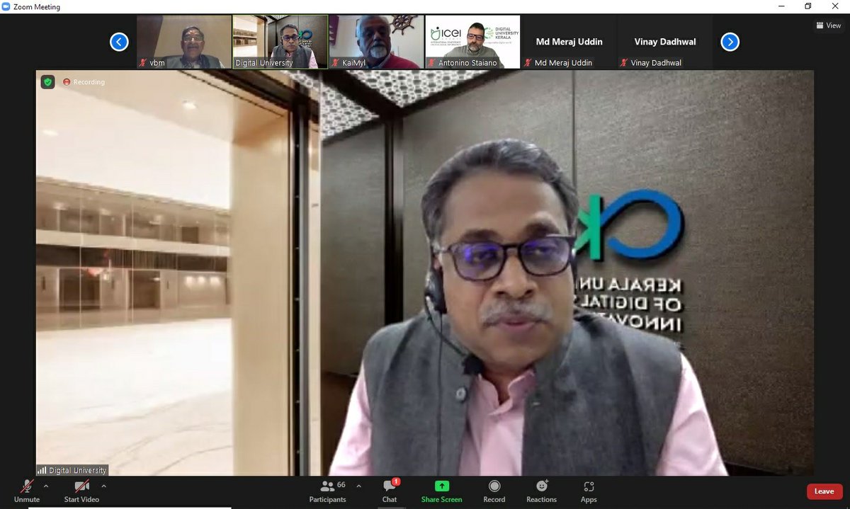 ICEI 2020 +1 (@iceiconf) on Twitter photo The Conference is open!
#ICEI2020+1 <a href="/ICEIConf/">ICEI 2020 +1</a>
Formally inaugurated on 09 Nov 2021 in a virtual event by Dr.Saji Gopinath , Hon.Vice Chancellor, Digital University Kerala <a href="/dukerala/">Digital University Kerala</a>
Eminent Scientists, Dignitaries and Enthusiastic Participants in the crowd! The Conference is open!
#ICEI2020+1 <a href="/ICEIConf/">ICEI 2020 +1</a>
Formally inaugurated on 09 Nov 2021 in a virtual event by Dr.Saji Gopinath , Hon.Vice Chancellor, Digital University Kerala <a href="/dukerala/">Digital University Kerala</a>
Eminent Scientists, Dignitaries and Enthusiastic Participants in the crowd!