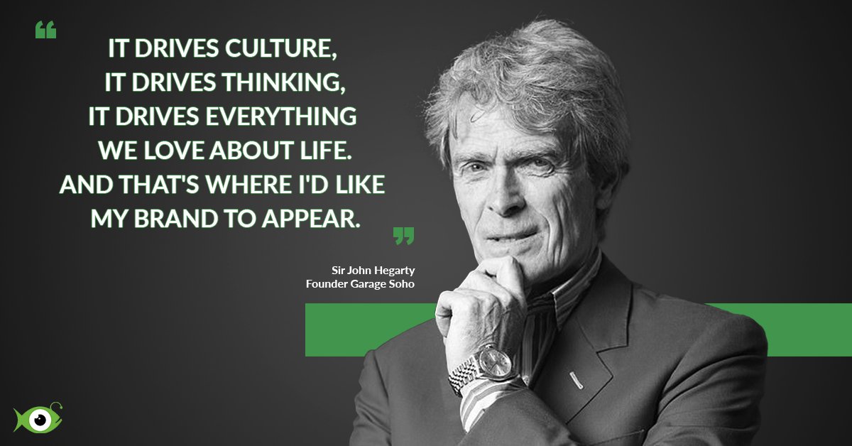 brightfish_be's tweet photo. Where do you prefer your brands to appear? #SirJohnHegarty @SAWATRADEBODY #HelloBigScreen #AdLegends #Sawa #Advertising #Brands #Marketing #BrandCommunication #WeLoveCinema https://t.co/MPm4KBhqX2