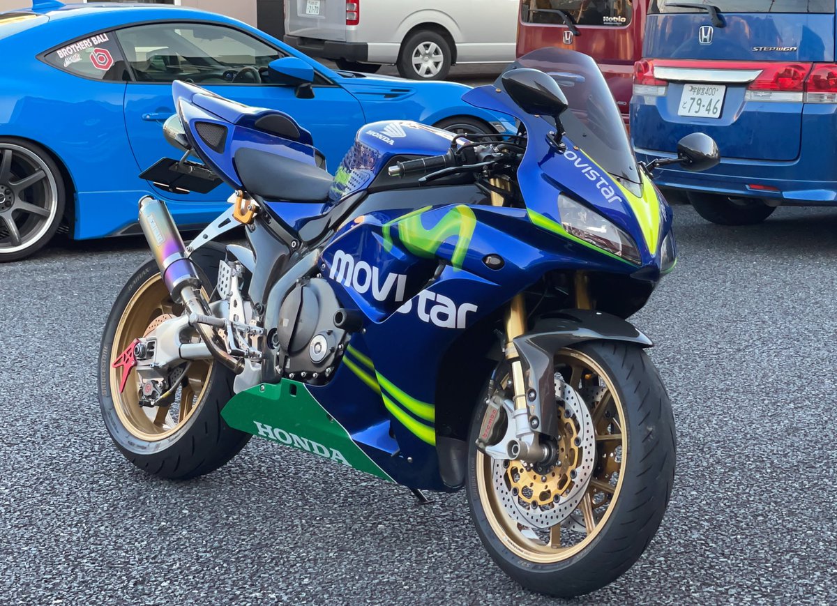 VTwin_'s tweet photo. SC57のフルカスタム！

最高のバイクですた！！！！

動画お楽しみに✨ https://t.co/Y5htgGrELg