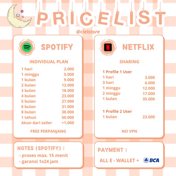 haiii bisa nih di <a href="/cielstore/">pindah ke @3Omins</a> ajaa murce bgtt dijamin proses cepett 😎💓

📌 TRUSTED
📌 LEGAL
📌 BERGARANSI

📩 dm/wa : wa.me/6281295295590