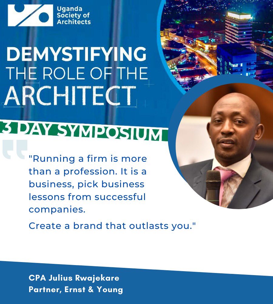 UgArchSociety's tweet photo. @cnamagulu @JacintaKabs @ARBUganda @NBRBug @UIA_Architects https://t.co/UDjUpjIhqz