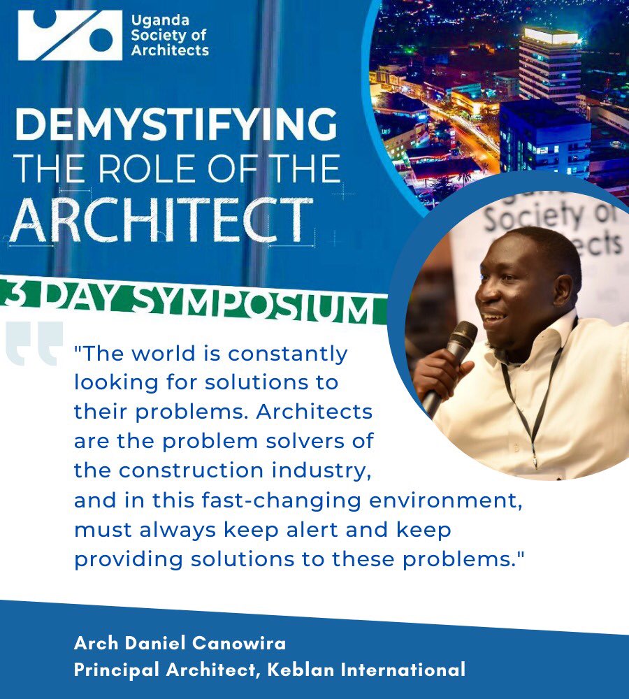 UgArchSociety's tweet photo. @cnamagulu @JacintaKabs @ARBUganda @NBRBug @UIA_Architects https://t.co/UDjUpjIhqz
