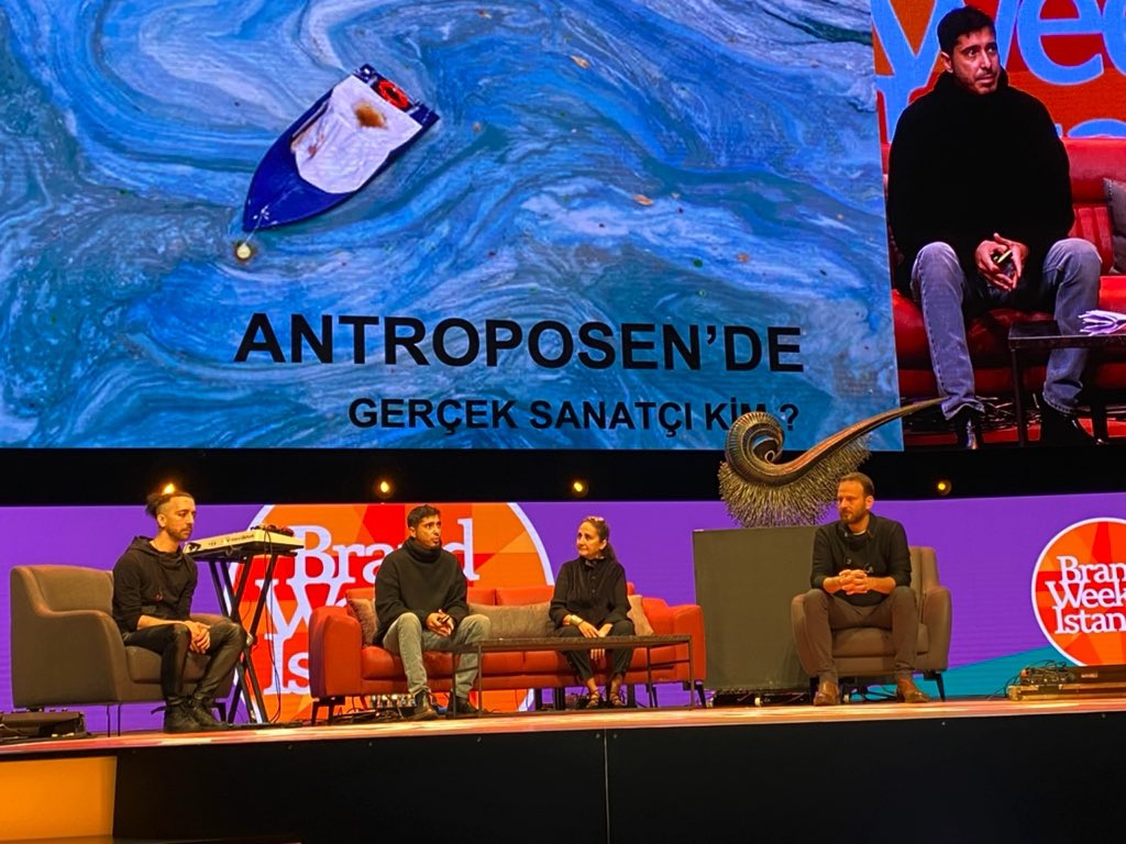 “Antroposen’de Gerçek Sanatçı Kim?”isimli konuşmasıyla <a href="/maNgaMusic/">maNga</a> ve Sevgi Karay sahnede! #BrandWeek2021 #bwi21