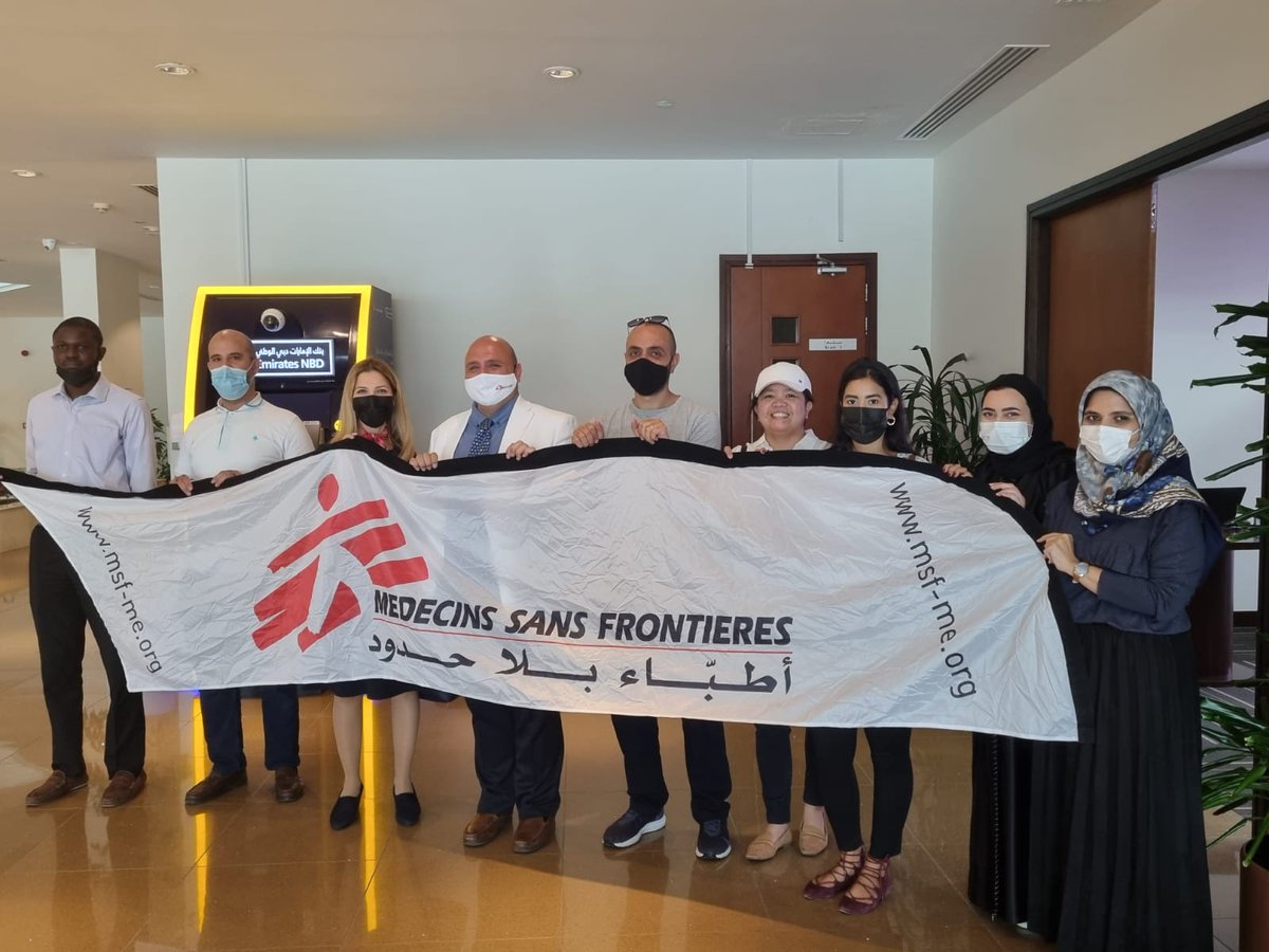 dihad's tweet photo. Today we celebrated with @MSF_UAE for their 50 years of humanitarian action.
Our heartfelt congratulations to #MSF Team for the 5 decades in action. We are grateful for your continuous support to #DIHAD and we look forward to fruitful collaborations.
#50yearsofHumanity #MSF50 https://t.co/KzgXSwg5Ht
