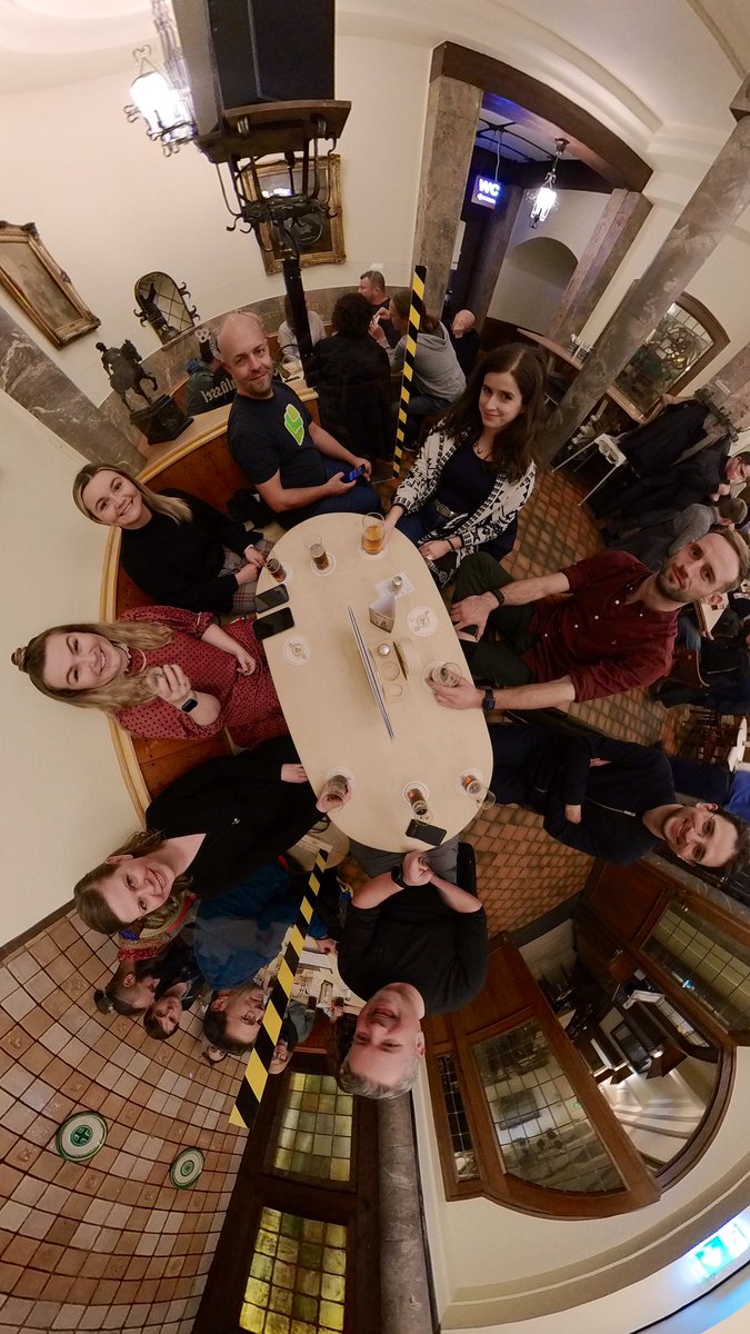 alexcio_'s tweet photo. A #tinyplanet at the after party with @jkphl , @rajsaamjulia, @csswizardry, @7_samurai, @AnkeMehlert, @MollyWattTalks
@btconf #btconf #beyondtellerrand https://t.co/R4jDQJDwN6
