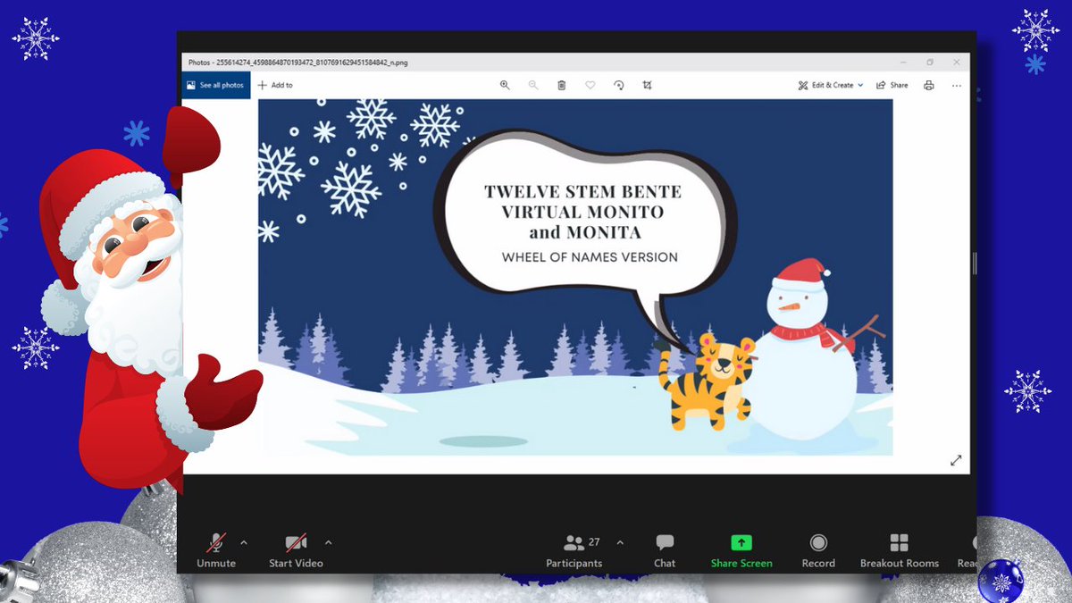 STEMBENTE's tweet photo. It's beginning to look a lot like Christmas🎄Can you feel the Christmas cheer? Well, STEM20 sure does with their "virtual bunutan" done earlier today! Even within their homes, they can experience the holiday spirit through gift giving!🎁

12STEM20's upcoming Christmas Party 2021! https://t.co/ql8g32TAO4