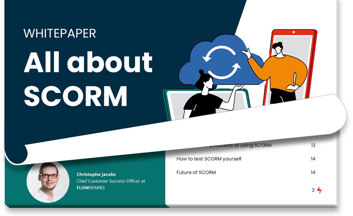There is too much that orbits the term #SCORM that we simply could not fit this into a blog post. That's why we gathered everything we know - which is quite a lot - in a #whitepaper, free for you to download: go.flowsparks.com/all-about-scorm