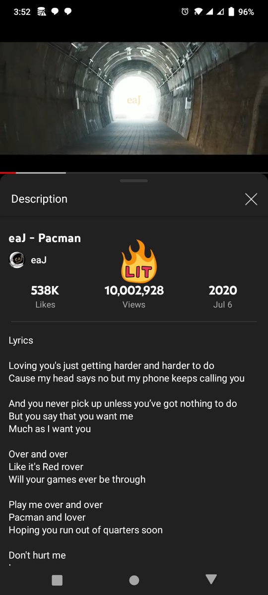 anakayaam_'s tweet photo. Woooohoooo congraaatz brouuu 🥳@eaJPark #eaJ #JAE
#Pacman_10M_GOAL
#eaJ_빌보드만_남았다
#Always_support_eaJ https://t.co/gwJf1s6Mmb