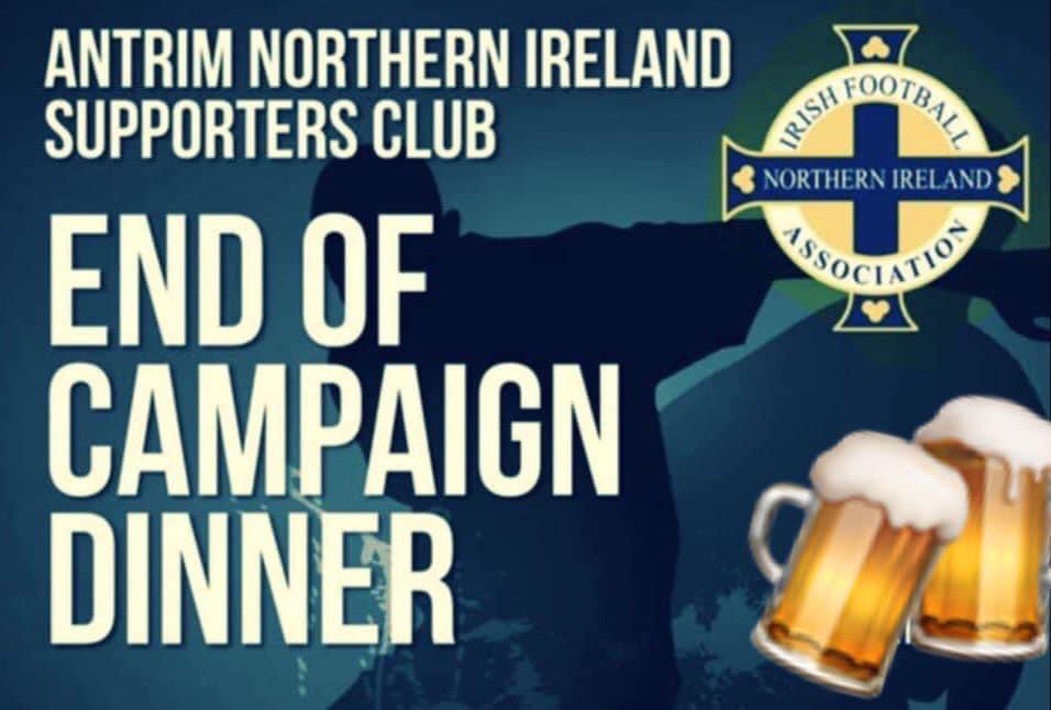 ANISC123's tweet photo. Our end of campaign dinner will take place in the Top Of The Town on Friday 26th November with a special guest in attendance tickets will be priced at £25 pp and will include drinks reception on arrival and 4 course meal  ANISC 💚 https://t.co/4dbQj0XAm8
