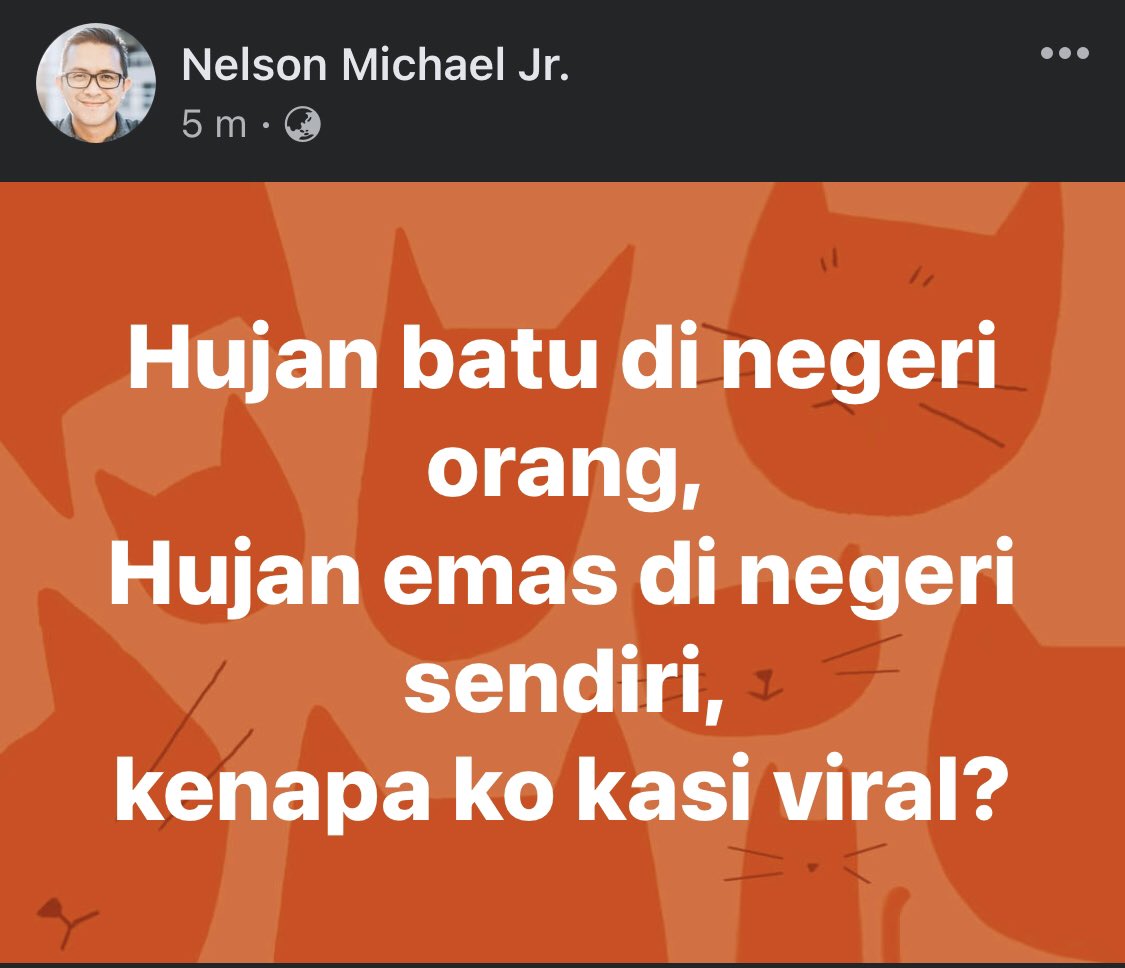 nelsonmichaeljr's tweet photo. Silence is golden orang bilang 😬 https://t.co/VQ7zZMsdSH