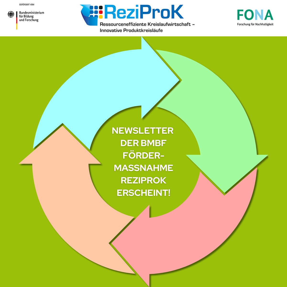 DECHEMA's tweet photo. #Newsletter der BMBF-Fördermaßnahnme #ReziProK erscheint

ReziProK ist eine #Förderung des @BMBF_Bund zur ressourceneffizienten Kreislaufwirtschaft. Sie wollen mehr erfahren? Melden Sie sich hier zum Newsletter an: https://t.co/6nlTqMMIgW.

#Nachhaltigkeit #GreenChemistry https://t.co/5yUYDNUD4W