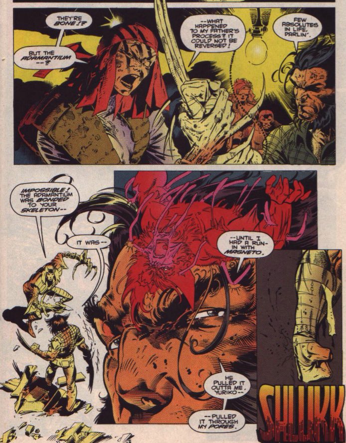 WolverSteve's tweet photo. #Wolverine #77 #WolverineWednesday #DeathStrike Still my favourite era of #xmen comics https://t.co/ZlwEkTHXIU