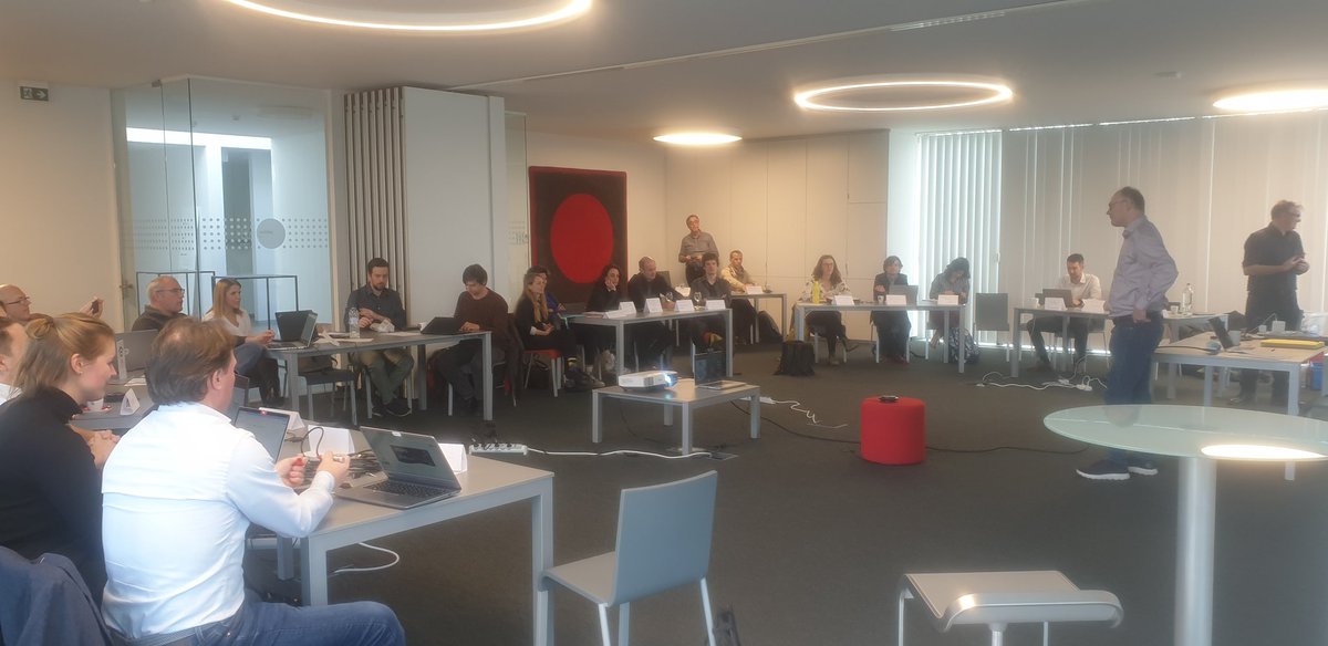 xalexopoulos's tweet photo. A new project began #greendeal #H2020 #compair_eu #UAEGEAN in #Belgium for the kick-off and first collaborative workshops @yannisc @DFLekkas @vdiamant https://t.co/r540B6hIKm