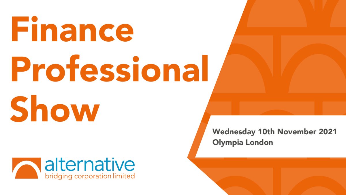 ABC_Bridging's tweet photo. Today we are at the Finance Professional Show at Olympia, London. Come and say hello and find out all about @ABC_Bridging
#AlternativeFinance #FPShow #Olympia #Finance #FinanceProfessional https://t.co/9VZXrAzPuj