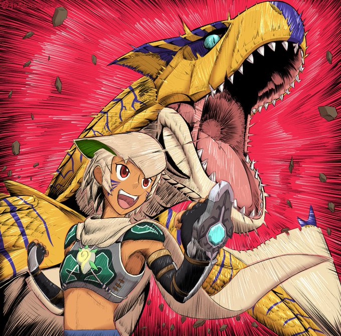 ティガレックスのtwitterイラスト検索結果