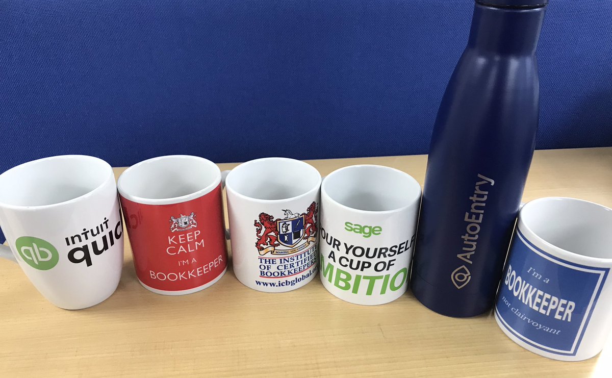 Celebrating Global Bookkeeping Week #GlobalBookkeepingWeek and being an @ICBUK bookkeeper. I #RaiseACup with my @ICBBookkeepers mug, @sageuk and @AutoEntry keeping me hydrated. Looking forward to another inspiring day at #BookkeepersSummit