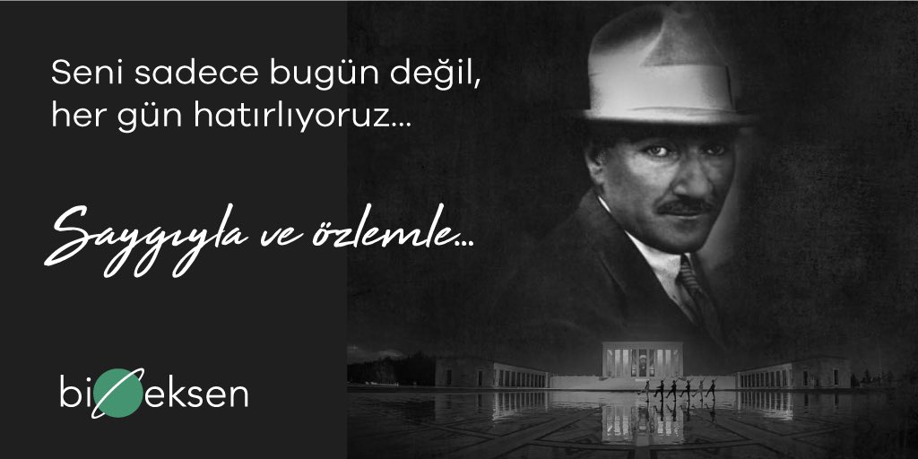 Bioeksen's tweet photo. #10Kasim https://t.co/SlhJtIavtK