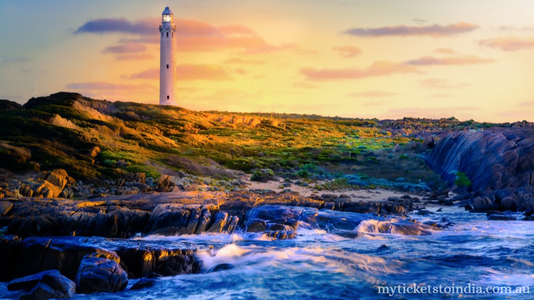 MTI_AUS's tweet photo. Sunset over the Cape Leeuwin #Lighthouse, Western Australia

....
#ilovesydney #aussiephotos #newsouthwales #visitnsw #exploreaustralia #ig_australia #australia #tourismnsw #ilovensw #bluemountainsnsw #sydneyaustralia  #exploringaustralia #flight #cheapflights #exploringourglobe https://t.co/wSavKQG7if