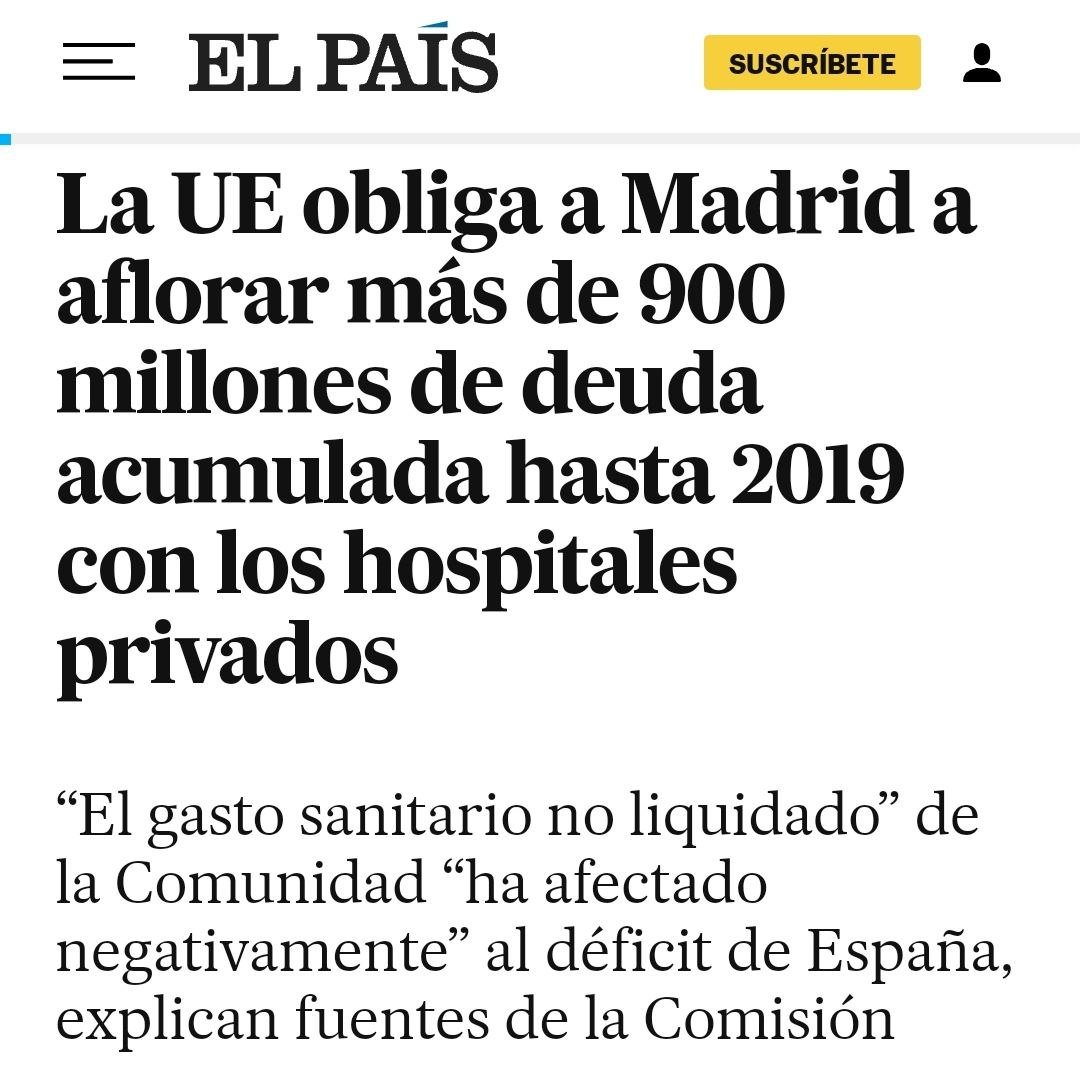 Monica_Garcia_G's tweet photo. El PP no solo es una máquina de privatizar la sanidad, también es una máquina de ocultar las deudas millonarias que desmienten su modelo de gestión. Sus negocios siempre por delante de nuestra salud https://t.co/TSa50GB4IU