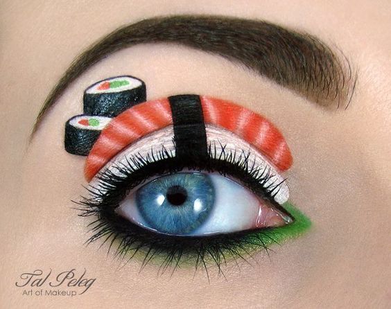 FabGiagnoni's tweet photo. S'avvicina l'ora della pappatoria...🍣
#Trucchi #Artistic #MakeUpLover #MakeUpArtist #Arte #Art #FoodLover #Sushi #SushiSingularity https://t.co/vzWv9oTzBk