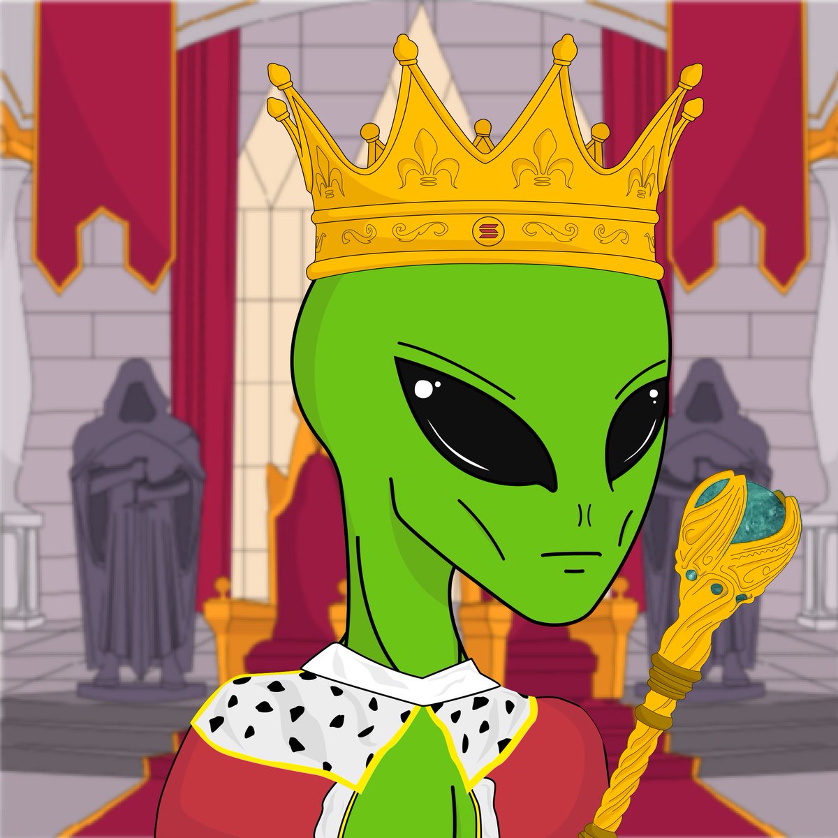 AlienHeroNFT's tweet photo. I am the mighty leader of Guardians of Planets. If you want to learn more about my troops, tune in to our discord.
 Dc: https://t.co/DtPtQiWSCm https://t.co/xk7WIUPIyP
