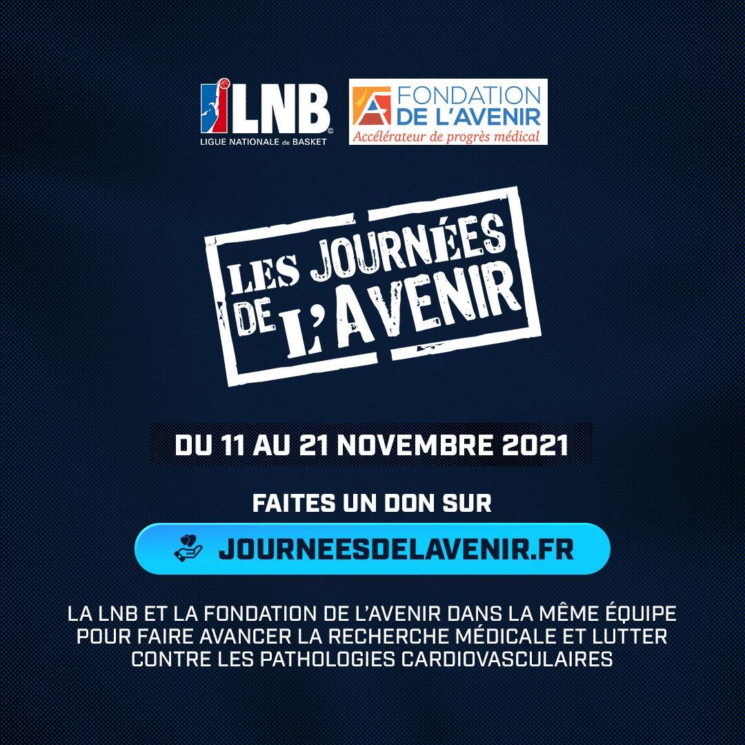 Betclic ELITE (@betclic_elite) on Twitter photo ⏰ C'est parti pour les Journées de l'Avenir !
🙏 Un seul objectif : faire avancer la recherche médicale.
🔁 1 RT = 1€ reversé à la <a href="/FondationAvenir/">Fondation de l'Avenir</a>
📎 journeesdelavenir.fr
#LNBsolidaire ⏰ C'est parti pour les Journées de l'Avenir !
🙏 Un seul objectif : faire avancer la recherche médicale.
🔁 1 RT = 1€ reversé à la <a href="/FondationAvenir/">Fondation de l'Avenir</a>
📎 journeesdelavenir.fr
#LNBsolidaire