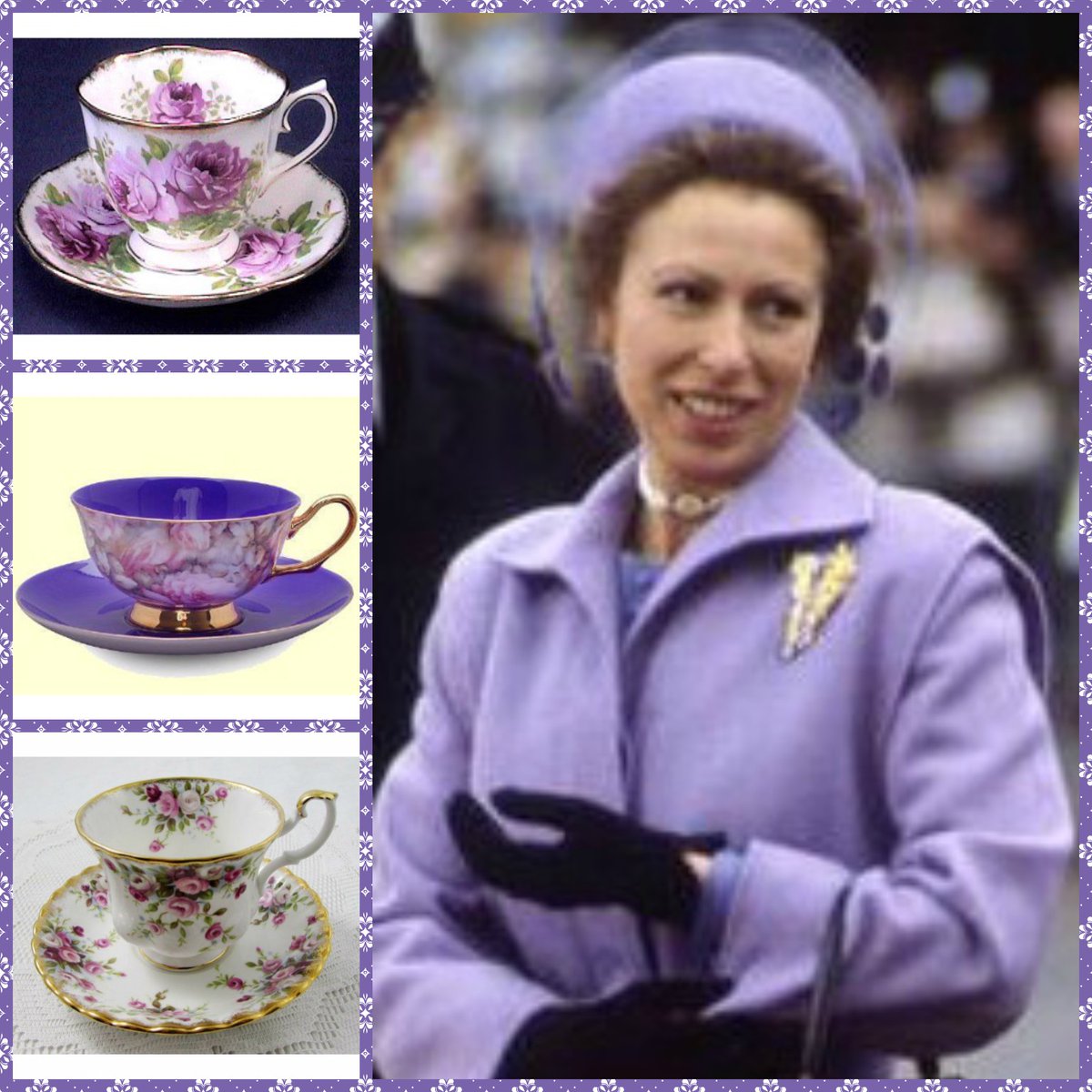 home_nextdoor's tweet photo. ⭐ Just for fun ⭐
#Royal #RoyalFun #RoyalTea
Choose your tea cup 🫖☕💜
Inspiration - Anne, Princess Royal https://t.co/SUxRKcY3s0