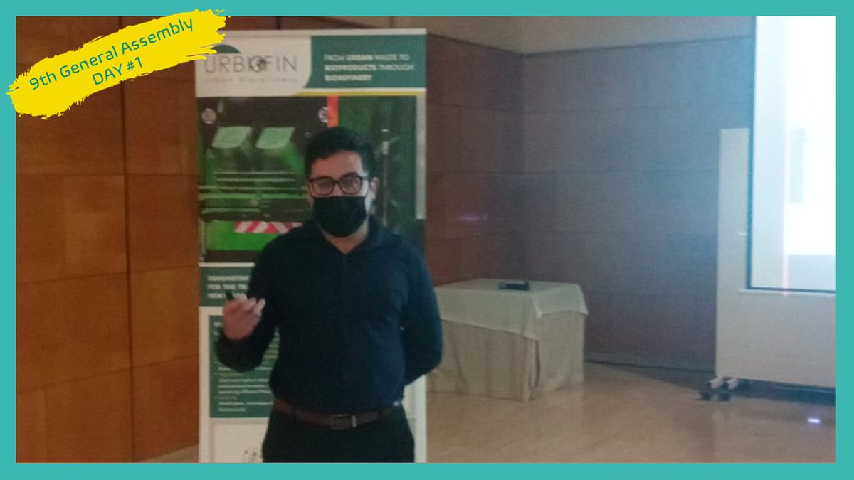 urbiofin's tweet photo. 👉José Zapata @urbaser_ and 👉Frits de Wolf @WUR  giving details on WP3⃣ on the Conversion of OFMSW to VFAs for the production of PHA

@ainiatecnologia @UVa_es @Novozymes @CIEMAT_OPI @NaturePlast @NATRUE @CSIC @iris_rd @Leygatech1 @ETAM_SA
#URBIOFIN #BBI2020 #Bioeconomy #SaveFood https://t.co/Vfk0DkzIvL
