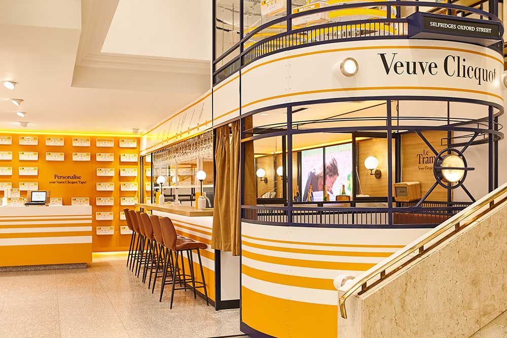 hotdinners's tweet photo. Newly updated - our guide to the best London popups including the @VeuveClicquot tram which is back at Selfridges for the season https://t.co/kuWCLvvCic https://t.co/1wu9Q74Uqu
